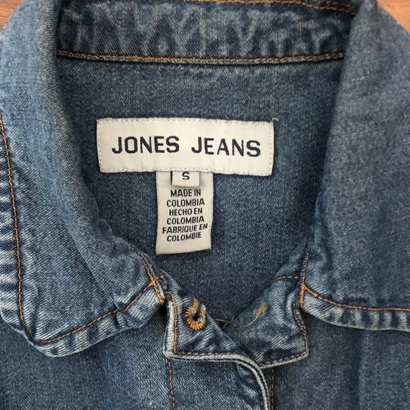 Jones Jeans Denim Jacket - Picture 3 of 4